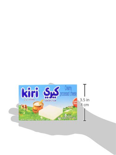 Bel 6 (108g) Kiri Cheese Wedges, portions