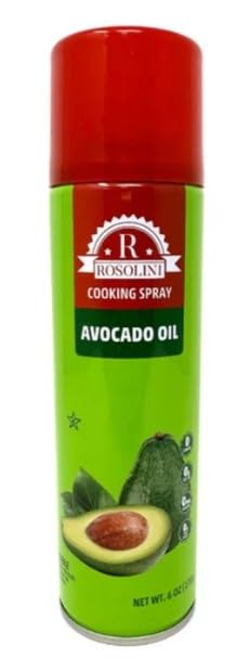 Generic Pack, 6 oz, 5 Count Rosolini Cooking Spray Variety Avocado Oil, Coconut Oil, Butter Flavor, Olive Oil, Canola