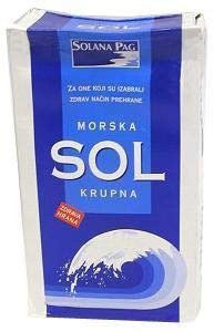 SOLANA PAG Krupna Morska -Coarse Sea Salt 1kg