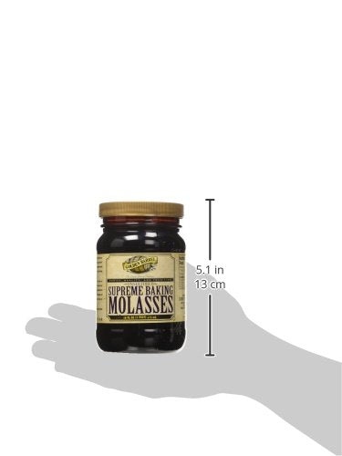 Golden Barrel Unsulphured Supreme Baking/Barbados Molasses, 16 Ounce