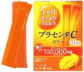 UEarshelp Japanese Placenta Jelly C Mango Taste 10g 31 Packs