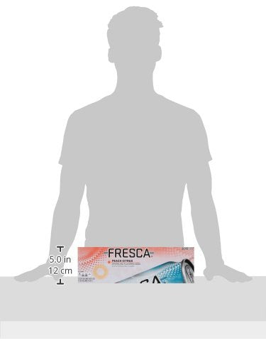Fresca 12 oz, 12 Pack Peach Soda Sparkling Flavored Soft Drink Zero Calorie and Sugar Free, fl