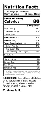8 oz (2 Pack) Instant Eggnog Drink Mix, Bag