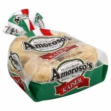 JOGRO Amoroso's 8-Pack Kaiser Rolls - 3 Packages