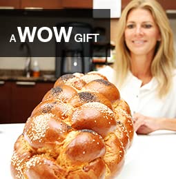 ChallahGram 16 (2 Pack) Gifts Kosher Fresh Raisin Challah Bread Ounce - Traditional Raisin Bread for your Holiday
