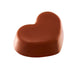 Generic 20 Oz Valentine's Mini Hearts Peanut Butter Flavored Chocolate, Unwrapped Heart-Shaped Candy, Smooth Milk