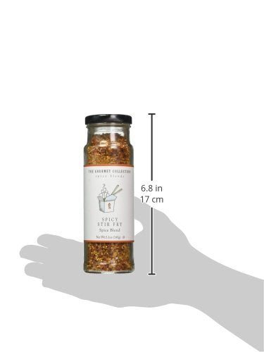 The Gourmet Collection Spice Blend - Spicy Stir Fry Seasoning Blend - Seasoning for Cooking Chicken, Beef, Vegetables: Spicy Seasoning: 156 Servings