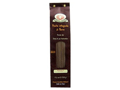 RUSTICHELLA Spaghetti Farro Pasta, 500 GR