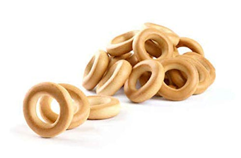 Gourmet Market Pack 3 Mini Sushki/Tea Bread With Vanilla (Mini-Crisp Bread Rings)