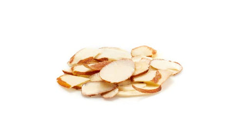 1 lb, Pack 1 Yupik Organic Sliced European Almonds With Skins, Unblanched, Gluten-Free, Kosher, Raw, Good Source