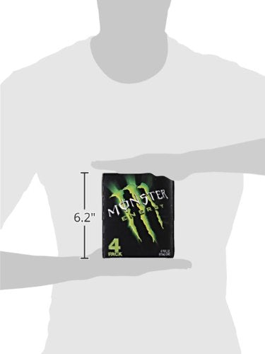 16 oz, 4 Pack Monster Energy, Original, fl