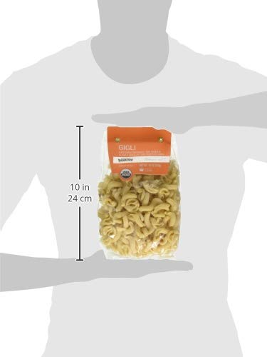 100% 16 Oz (Pack 6) Compagnia Sanremo Pasta Sanremo Italian Organic Gigli Pasta - Durum Wheat Semolina Gigli
