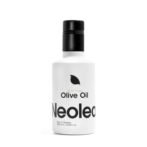 Set 250 ML 250 ML 70/30 Neolea EVOO and Dark Balsamic Vinegar Gift | EVOO Extracted From Koroneiki Olives Hand Picked
