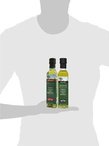 8.4 oz (250ml) Pack 2 White and Black Truffle Olive Oil Combo | Terre di Tartufo | Versatile Condiments for Any Gourmet