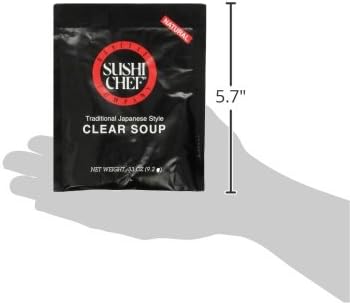 Sushi Chef Clear Soup, 0.33-Ounce Packages (Pack of 12)