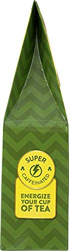 Miracle Tree's Moringa Energy Tea - Green Tea with Ginger & Lemon, Organic Certified, 16 Pyramid Sachets