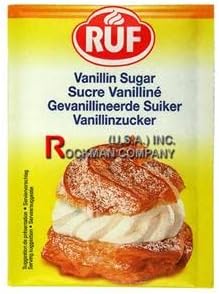 RUF Vanilla Sugar 10pc x 0.28 oz (Pack of 6)