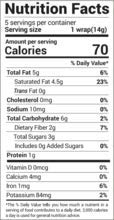 NUCO Organic Raw Veggie Coconut Wraps, Cinnamon Flavor, Gluten Free, Vegan, 10 Count (Two Packs of Five)