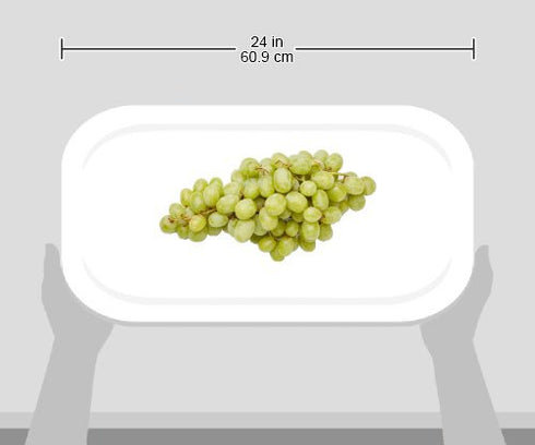 1 Green Seedless Grapes, Bag
