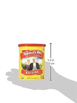 15-Ounce (Pack 6) Newman's Own Organics Organic California Raisins, Cans