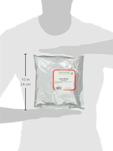 1-pound Frontier Co-op Organic Garam Masala, Bulk Bag, Northern Indian Spice Blend, Richly Spicy But Not Hot, Kosher