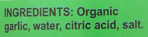 4.5 (Pack 12) Emperor's Kitchen Organic Chopped Garlic, Ounce