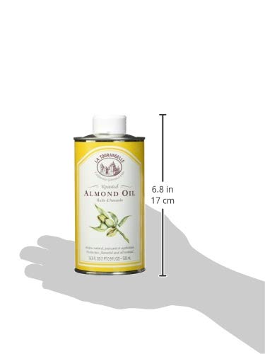 La Tourangelle Roasted Almond Oil - Artisanal Cooking Oil Rich in Vitamins for Baking, Cooking, and Marinades