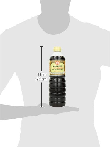 33.8 Oz (Pack 3) Kikkoman Usukuchi Soy Sauce, Fl
