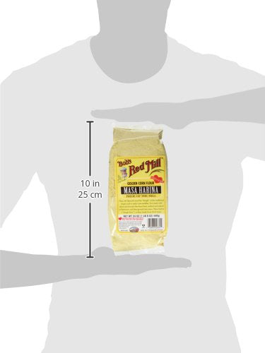 24 Pack 4 Bob's Red Mill Flour Corn Masa Harina, Ounce