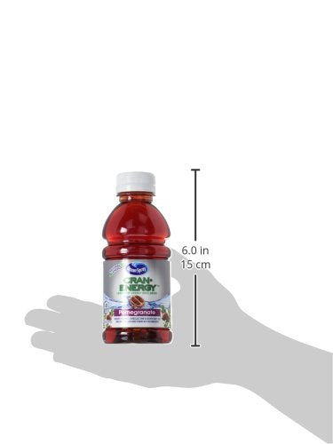 10 (Pack 6) Ocean Spray Cran-Energy, Cranberry Pomegranate Energy Juice Drink, Ounce Bottle