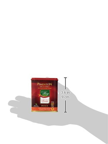 Artisan Spanish Smoked Paprika, Pimenton from La Vera, Hot and Sweet, Set of 2 Tins
