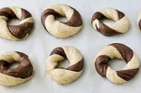 RawJoy Pack 12 Fresh New York Marbel Rye Bagel by | Delicious Fresh Marbel Rye Bagel