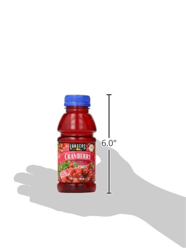 10 Oz (Pack 12) Langers Juice Cocktail, Cranberry, Fl