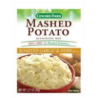 Concord Mashed Potato Garlic & Herb Seasoning Mix, 1.27-ounce Pouch