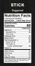 Quiet Harmony Ranch 0.85 oz 100% (Pack 6 Peppered Elk Sticks from - each, Elk Meat - No Added Beef, Pork, or other Meat