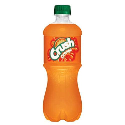 B4Y 20 oz (Pack 16) Crush Orange Soda Bottles