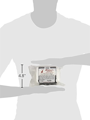 Eldon's Sausage and Jerky Supply 100 0.670 Piece Wild Game Poly Meat Bags, Pound