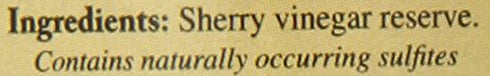12.7 Napoleon Sherry Vinegar Reserve, Ounce
