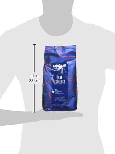 2.2-lbs (Pack 2) Lavazza medium roast Grand Espresso Whole Bean Coffee