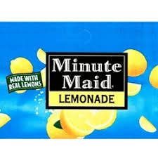 12 Oz 18 Pack, Minute Maid Lemonade, Cans, In Snackur Safe Ship Box