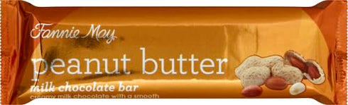 1.8 oz Fannie May Milk Chocolate Peanut Butter Bar