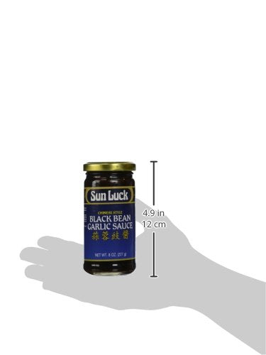 Sun Luck Black Bean Garlic Sauce, 8 oz