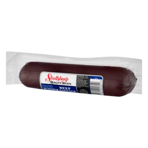 Shullsburg Quality Meats Summer 7 oz. - Beef Sausage