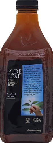64 oz Pure Leaf Prepared Tea, Raspberry fl Plastic Bottle