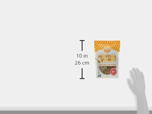 10 3.5 3 10 10 Oz, Packaging (Pack 2) Manitoba Harvest Hemp Yeah Granola, with g of Protein, g Omegas, g of Fiber