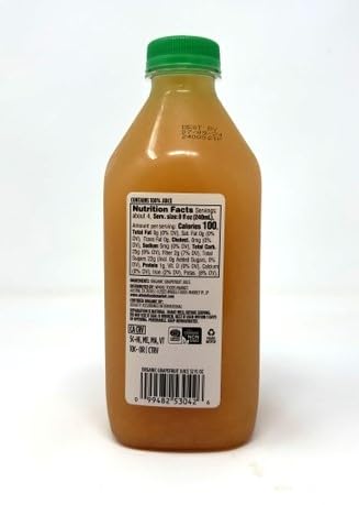 32 WHOLE FOODS MARKET Organic Grapefruit Juice, FZ
