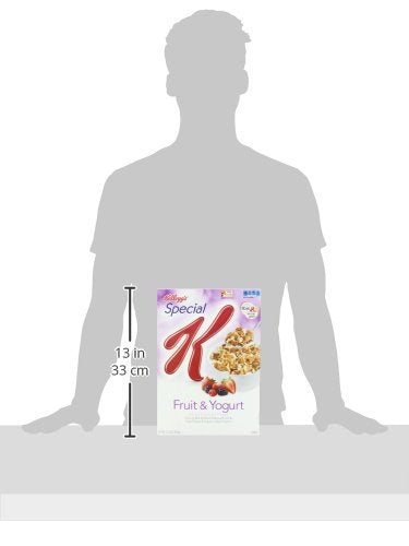 12.5oz Kellogg's Special K, Breakfast Cereal, Fruit and Yogurt, Low Fat, Box