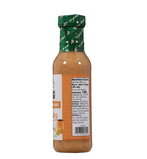 Virginia Brand 12-ounces (Pack 6) Vidalia Onion Honey Mustard