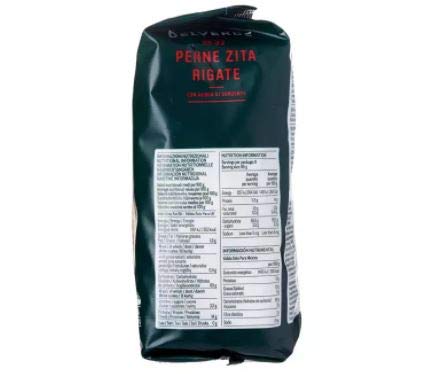 Delverde No.32 500g Penne Zita Rigate - pasta is still produced the traditional way with only the best , local