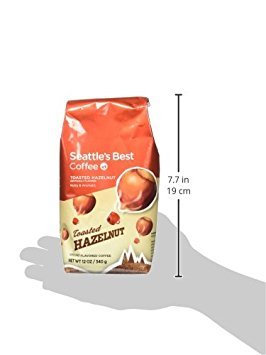 11 (Pack 6) Seattle's Best Coffee Toasted Hazelnut Flavored Medium Roast Ground Coffee | Ounce Bags